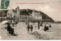 GRANVILLE: La Plage à Mariée Basse - Très Bon état - Granville