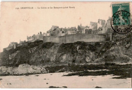 GRANVILLE: La Grève Et Les Remparts (côté Nord) - état - Granville