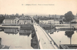 JOIGNY - Pont Et Avenue Gambetta - Très Bon état - Joigny