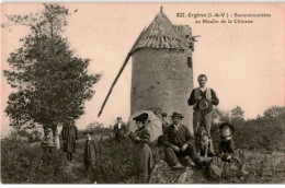 ORGERES: Excursionnistes Au Moulin De La Chicane - Très Bon état - Other & Unclassified