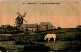 DOL: Sur Le Mont, Le Moulin Et Les Pâturages - état - Dol De Bretagne