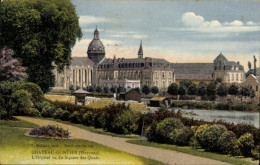 CPA Château Gontier Sur Mayenne, Hospital, Blick Vom Square Des Quais - Other & Unclassified