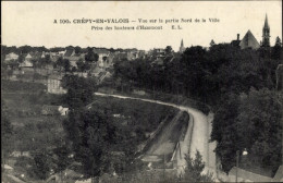 CPA Crépy En Valois Oise, Gesamtansicht, Nordseite - Autres & Non Classés