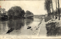 CPA Asnières Yonne, Seine, Pont De Clichy - Autres & Non Classés