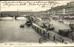 CPA Rouen Seine Maritime, Quai De Paris - Other & Unclassified