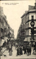 CPA Amiens Somme, Place Gambetta, Rue Des Vergeaux - Autres & Non Classés