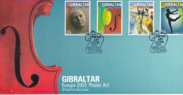 FDC  2003 - Gibraltar
