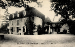 CPA St. Germain L'Espinasse Lespinasse Loire, Chateau De La Murette - Autres & Non Classés