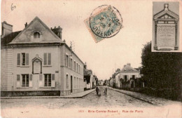 BRIE-COMTE-ROBERT: Rue De Paris - état - Brie Comte Robert