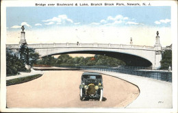 11109446 Newark_New_Jersey Branch Brook Park
Bridge Over Boulevard & Lake  - Autres & Non Classés