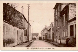 GRIGNY: Grande Rue - état - Grigny