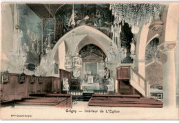 GRIGNY: Intérieur De L'église - Très Bon état - Grigny