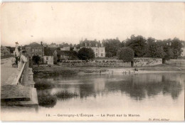 GERMIGNY-L'EVEQUE: Le Pont Sur La Marne - Très Bon état - Autres & Non Classés