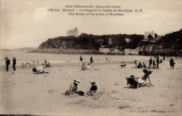 CPA Dinard Ille Et Vilaine, Strand, Pointe Du Moulinet - Autres & Non Classés