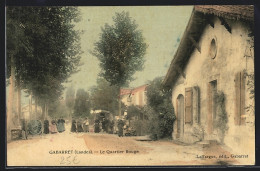 CPA Gabarret, Le Quartier Rouge  - Gabarret