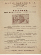 Page Publicitaire  AGRICULTURE Agricole  Aligneur Arracheur De POMMES De TERRE CIRY-SALSOGNE - Publicités