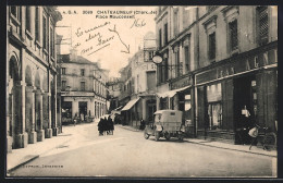 CPA Chateauneuf, Place Mauconseil  - Sonstige & Ohne Zuordnung