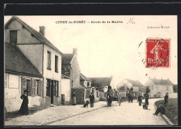 CPA Civry-la-Forêt, Route De La Mairie  - Other & Unclassified