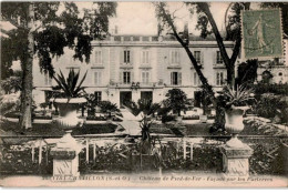 VIRY-CHATILLON: Château De Pied-de-fer Façade Sur Les Parterres - Très Bon état - Viry-Châtillon