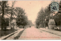 JUVISY-sur-ORGE: La Route De Fontainebleau Et Les Belles Fontaines - Très Bon état - Juvisy-sur-Orge
