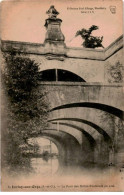 JUVISY-sur-ORGE: Le Pont Des Belles-fontaines En Aval - état - Juvisy-sur-Orge