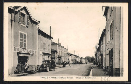 CPA Sauzé-Vaussais, Route De Saint-Saviol  - Autres & Non Classés