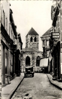 CPA Montluçon Allier, Kirche Notre Dame, Boucherie Chavaline - Autres & Non Classés