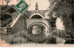 JUVISY-sur-ORGE: Cour De France, Pont Des Belles Fontaines, Construit En 1728 - état - Juvisy-sur-Orge