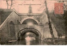 JUVISY-sur-ORGE: Les Belles Fontaines Et L'orge - état - Juvisy-sur-Orge