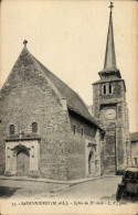 CPA Savennières Maine Et Loire, Kirche - Other & Unclassified