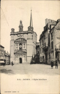 CPA Saumur Maine Et Loire, Kirche St. Pierre - Other & Unclassified