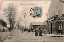 BRIE COMTE ROBERT: Rue De La Gare - état - Brie Comte Robert