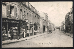 CPA Laigle, Rue De La Gare, Vue De La Rue  - Sonstige & Ohne Zuordnung