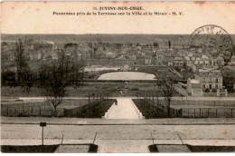 JUVISY-sur-ORGE: Panorama Pris De La Terrasse Sur La Ville Et Le Miroir -  Bon état - Juvisy-sur-Orge