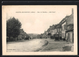 CPA Chatel-De-Neuvre, Rue De Moulins  - Moulins