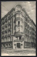 CPA Nice, Vichy Hotel, Rue Assalit, Rue Lamartine, 50  - Cafés, Hôtels, Restaurants