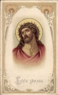 Gaufré Passepartout CPA Jesus, Dornenkrone - Other & Unclassified