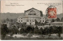 COMPOSITEUR: Wagner: Bayreuth Festspielhaus -  état - Music And Musicians