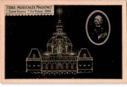 COMPOSITEUR: Jules Massenet, Fêtes Musciales Massenet Saint-étienne 1924 - Très Bon état - Musique Et Musiciens