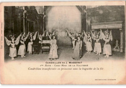 COMPOSITEUR: Jules Massenet, Cendrillon 1er Acte Chez Mme De La Haltiere - état - Music And Musicians