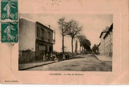 COLOMBES: La Rue De Nanterre - état - Colombes