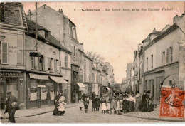 COLOMBES: Rue Saint-denis, Prise Rue Casimir Vincent - état - Colombes