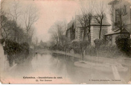 COLOMBES: Inondation De 1910, 22 Rue Bosman - état - Colombes