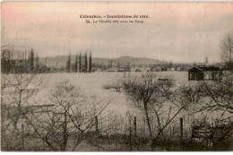 COLOMBES: Inondation De 1910 Le Moulin Joly Sous Les Eaux - Très Bon état - Colombes