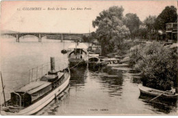 COLOMBES: Bords De Seine, Les Deux Ponts - Très Bon état - Colombes