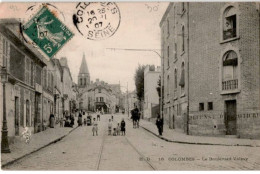 COLOMBES: Le Boulevard Valmy - état - Colombes