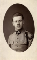 Photo CPA Französischer Soldat In Uniform, Schützenschnur, Portrait - Autres & Non Classés