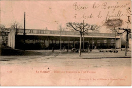 TRANSPORT: Chemin De Fer Et Tramway, Le Taincy Dépôt Des Tramway De L'est Parisien - état - Tramways