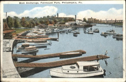 11109280 Philadelphia Pennsylvania Boat Anchorage
Fairmount Park Philadelphia P - Altri & Non Classificati