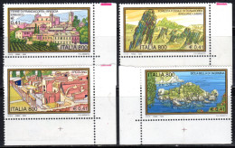 Italia 2000 Serie Turistica 4 Valori Nuovi Perfetti (vedi Descrizione) - 1991-00: Mint/hinged